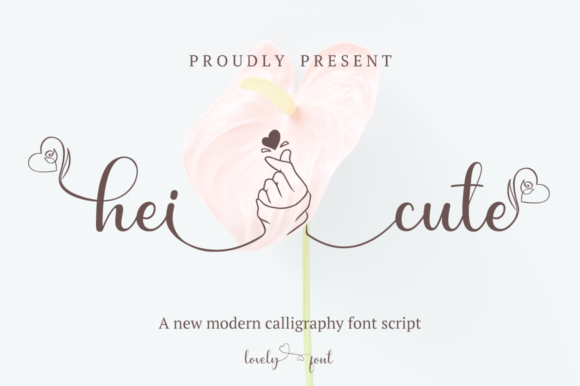 Hei Cute Font - Preview 1