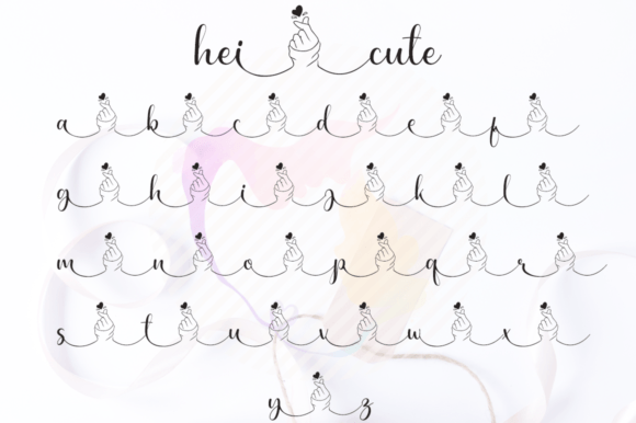 Hei Cute Font - Preview 4