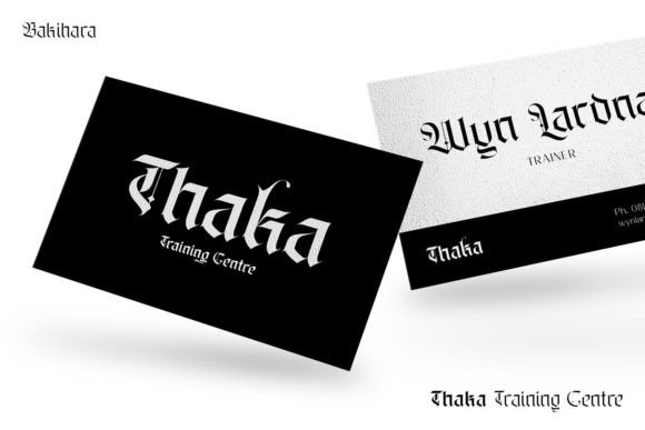 Bakihara Font - Preview 4