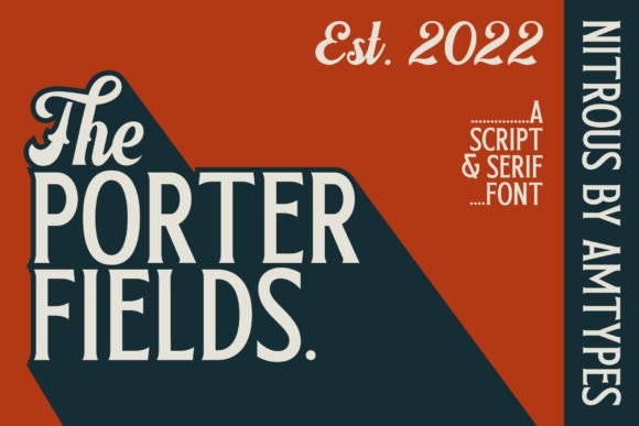 Nitrous Font font preview - 1