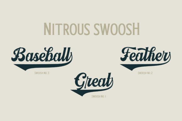 Nitrous Font font preview - 2