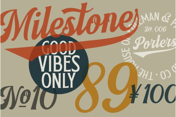 Nitrous Font font preview - 4