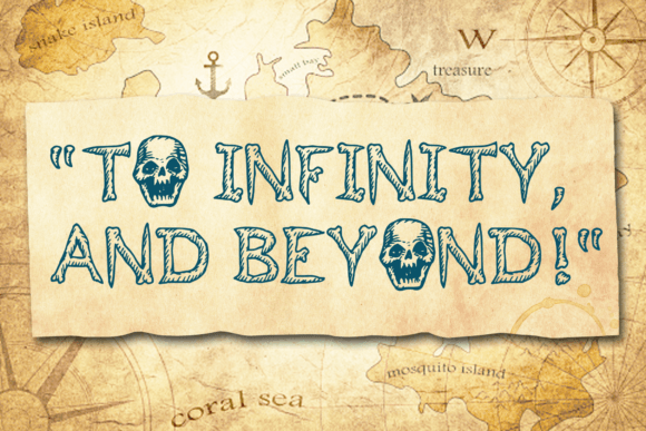 Old Skull Font PNG with transparent background - Preview 1