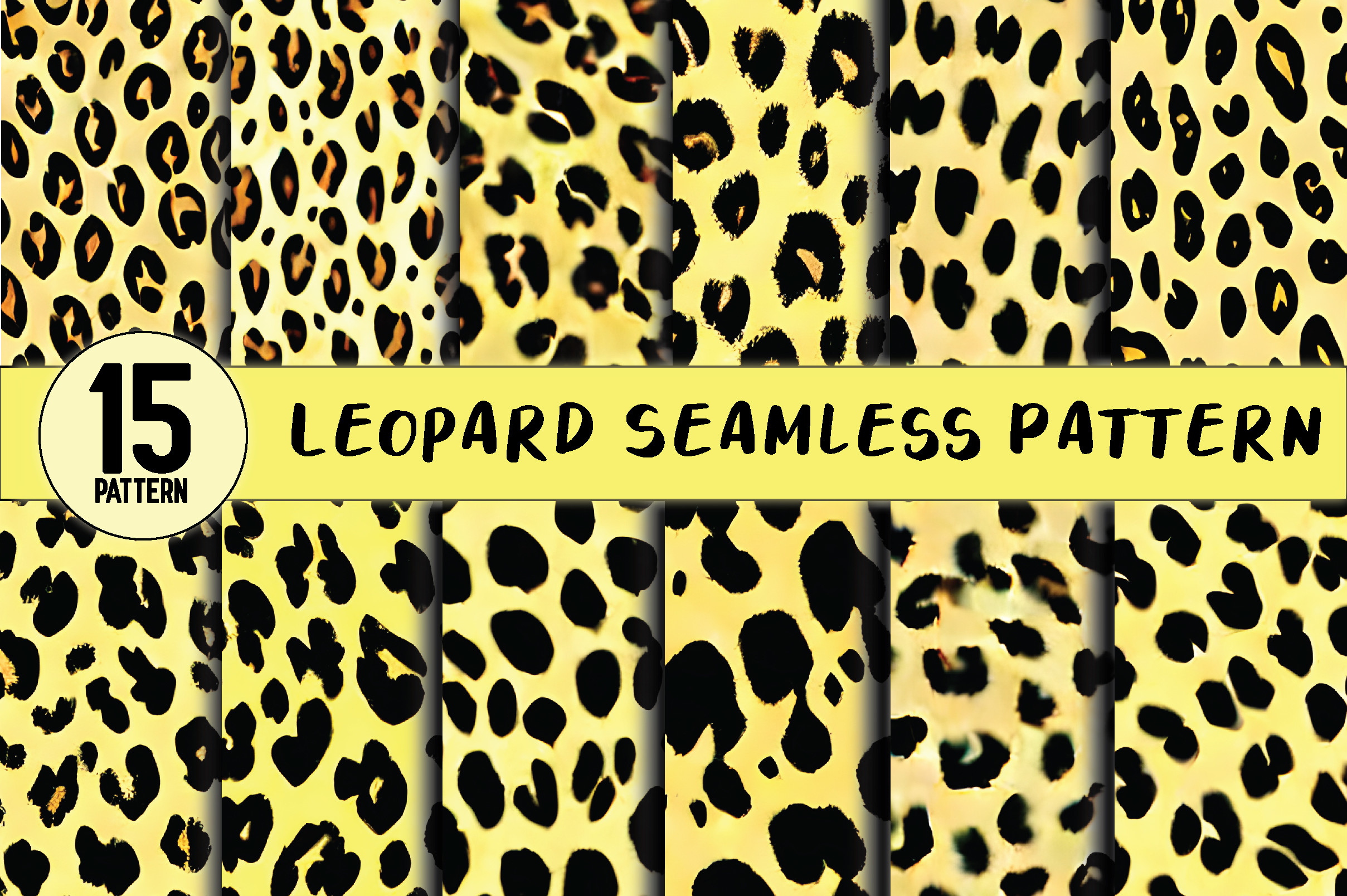Bright Gold Leopard Seamless Pattern Graphic by BDB_Graphics · Creative ...