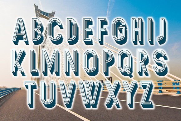 Bridge Font - Preview 1