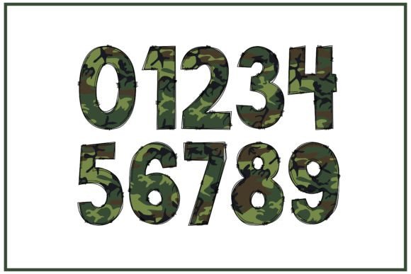 Camou Font - Preview 2