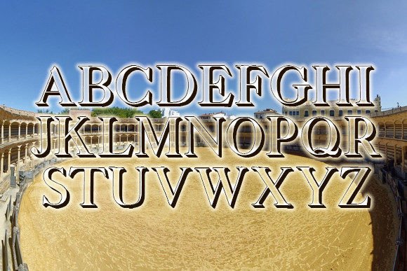 Octavian Font PNG with transparent background - Preview 1