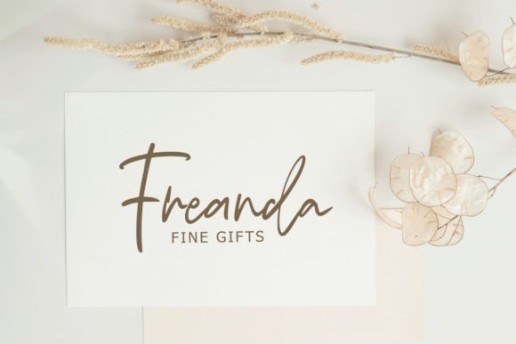 Adusian Signature Font - Preview 1