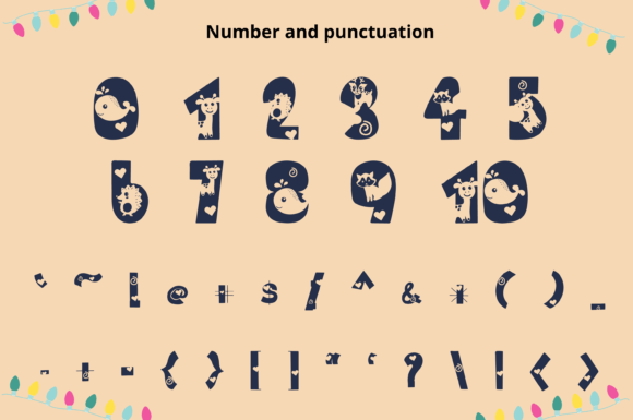 Animal Party Font - Preview 2