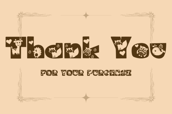 Animal Party Font - Preview 6