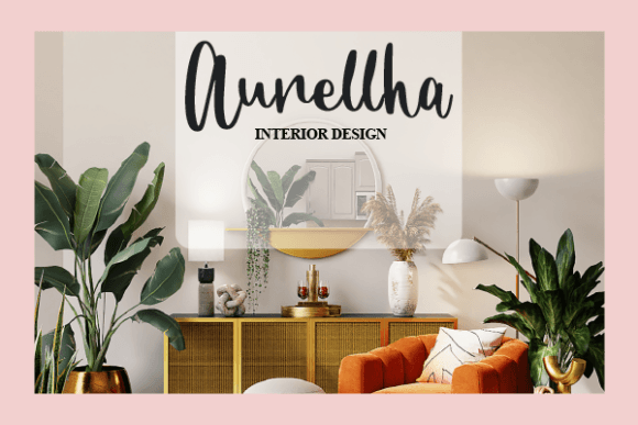 Audrey Hanifa Font PNG with transparent background - Preview 6