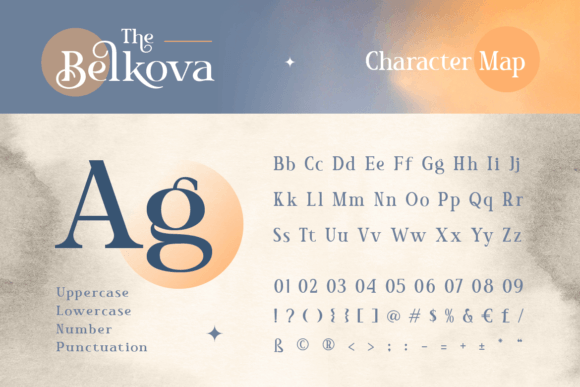 Belkova Font - Preview 1
