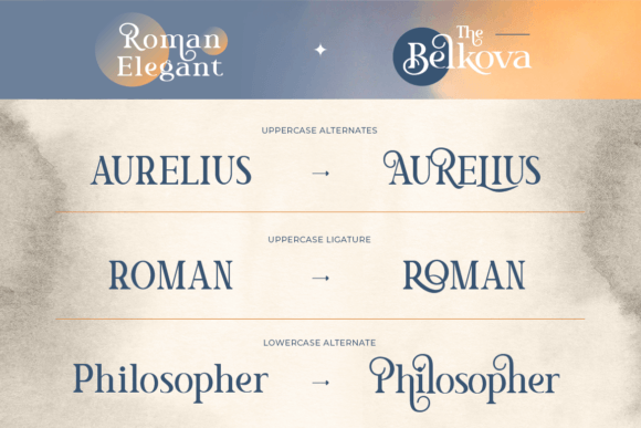 Belkova Font - Preview 4