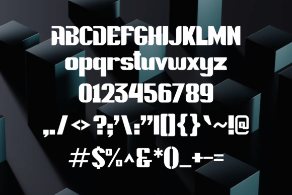 Benura Font PNG with transparent background - Preview 2
