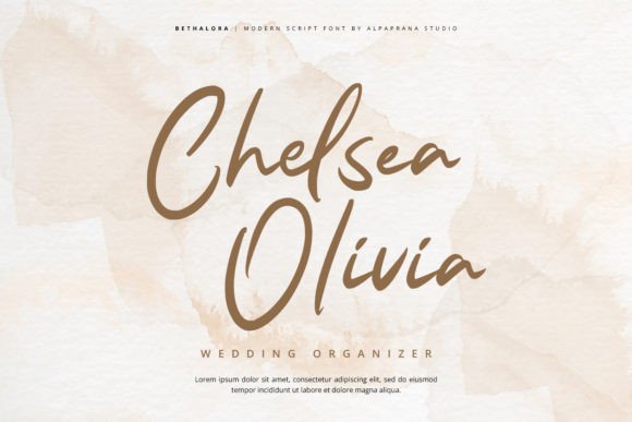 Bethalora Font - Preview 1