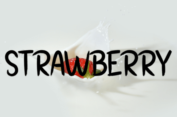 Black Night Font - Preview 1