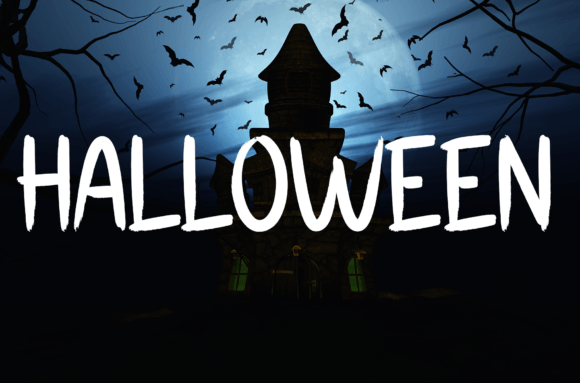 Black Night Font - Preview 2