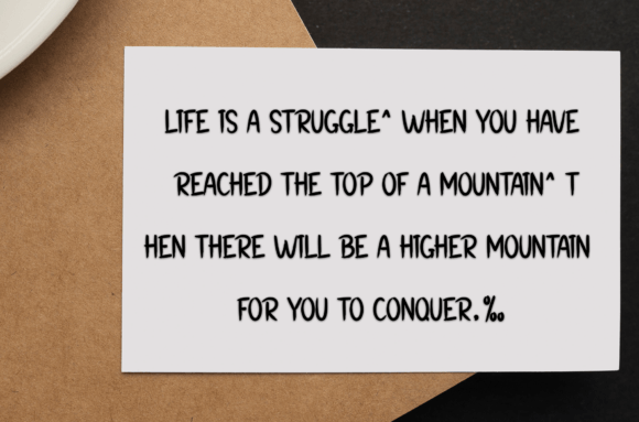 Black Night Font - Preview 5