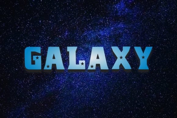 Black Star Font - Preview 1
