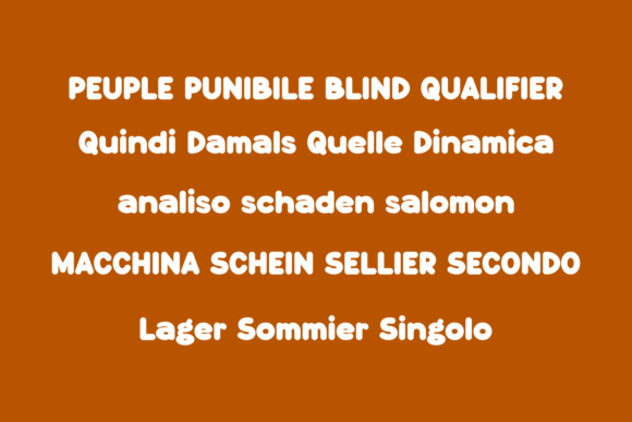 Bonic Sanu Font - Preview 3