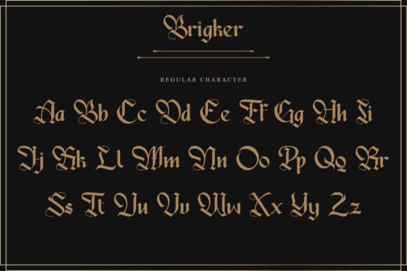Brigker Font - Preview 6