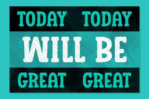 Changing Years Font - Preview 2