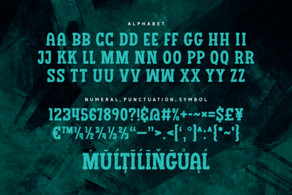 Changing Years Font - Preview 3
