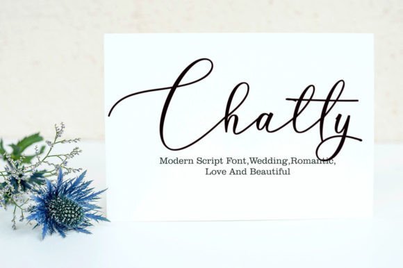 Chatty Font - Preview 2
