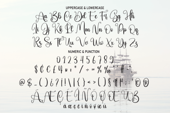 Cruise Font PNG with transparent background - Preview 6