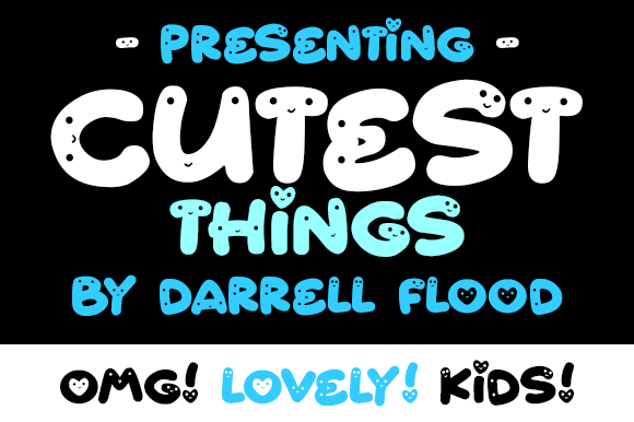 Cutest Things Font - Preview 1