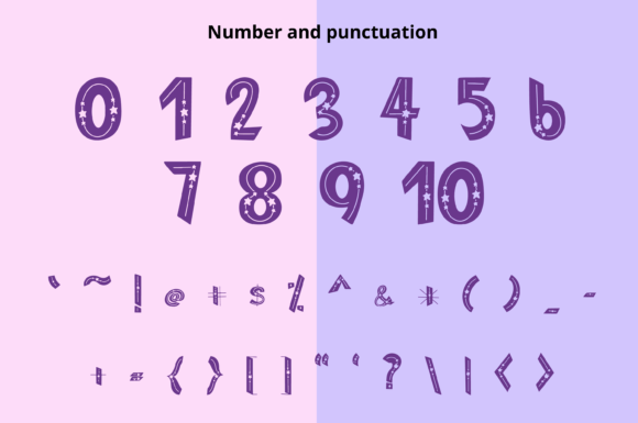 Delight Star Font - Preview 2