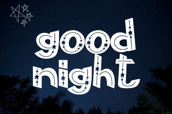 Delight Star Font - Preview 3
