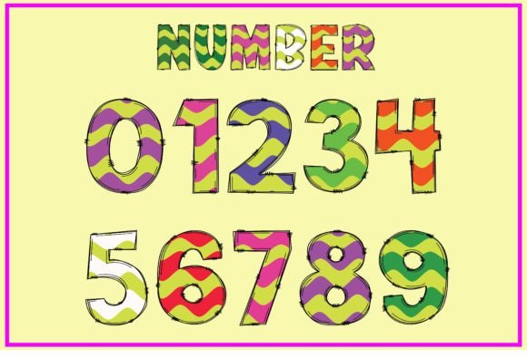Easter Egg Font - Preview 1