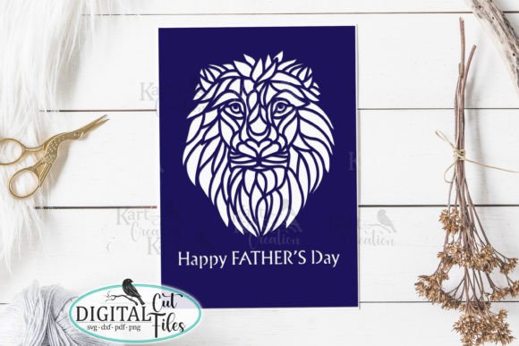 Fathers Day Card Svg For Cricut Graphics