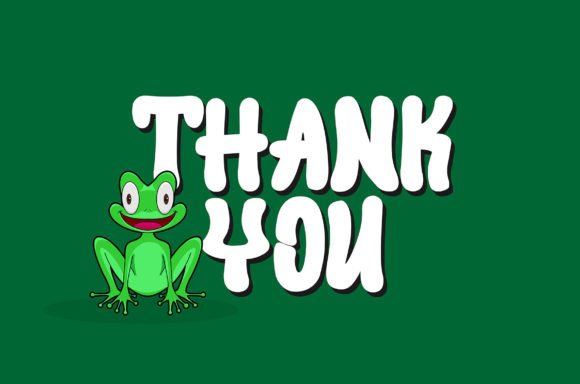Funny Frog Font - Preview 6