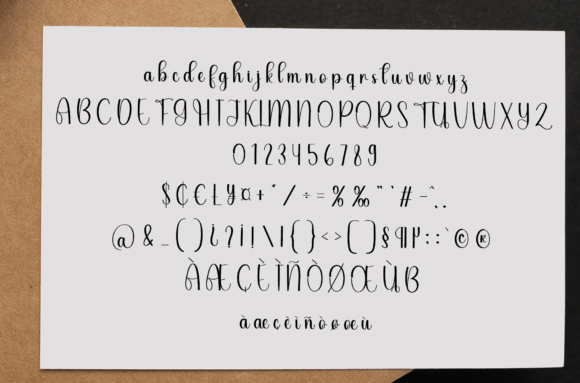 Gloria Style Font - Preview 5