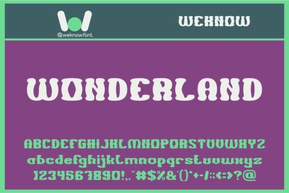 Happy Clown Font PNG with transparent background - Preview 4