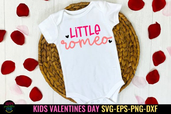 Little Romeo I Kids Valentines SVG