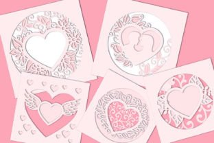 Love Shadow Box Bundle 15 Layered Items · Creative Fabrica