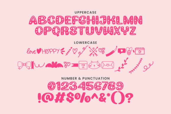Loving Stroke Font font preview - 1
