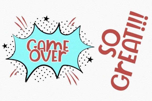 Mrqueen Font font preview - 4