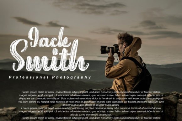 New Vintage Font font preview - 1