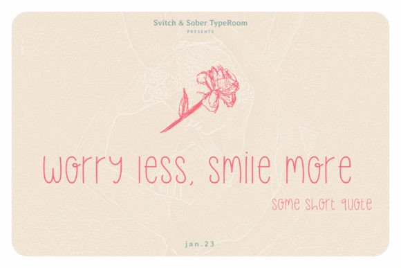 Persefone Font PNG with transparent background - Preview 1