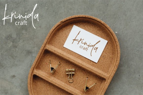 Qinderia Signature Font PNG with transparent background - Preview 5