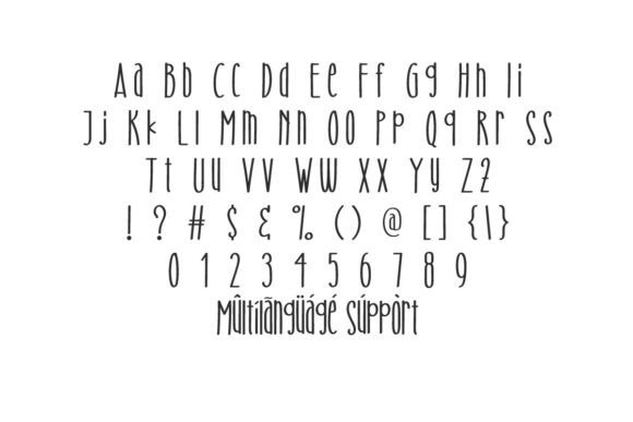 Smalljelly Duo Font PNG with transparent background - Preview 2