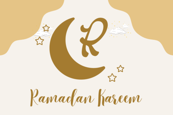 Alqamar Ramadan Monogram Font - Preview 1