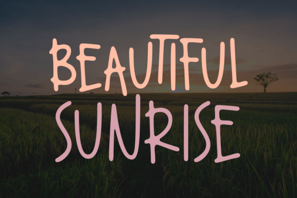Awesome Farmhouse Font - Preview 1