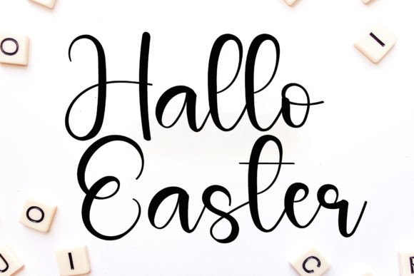 Birthday Font - Preview 1