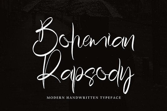 Bohemian Rapsody Font by Pineungtype & Missinklab · Creative Fabrica