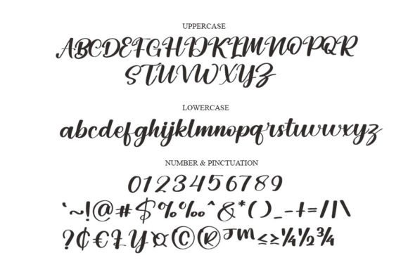 Butterfly Font - Preview 2